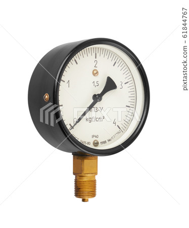 Manometre isolated on white 61844767