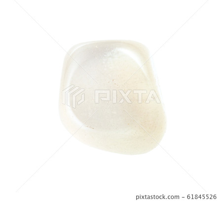 tumbled Moonstone gem stone isolated on white tumbled Moonstone gem stone isolated on white 61845526