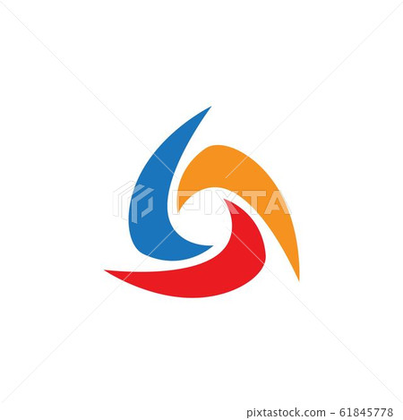 triangle icon vector design 61845778