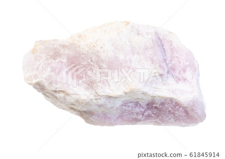 rough Ussingite rock isolated on white 61845914