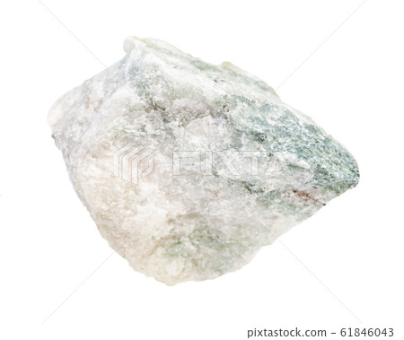 raw Carbonatite rock isolated on white raw Carbonatite rock isolated on white 61846043