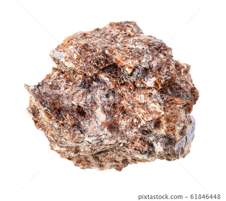 unpolished Phlogopite (magnesium mica) rock 61846448