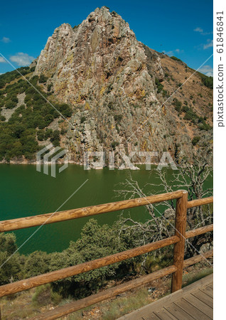 Valley and the Tagus River at the Monfrague National Park 61846841