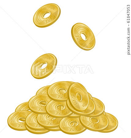 Five yen coin Five yen coin 61847053
