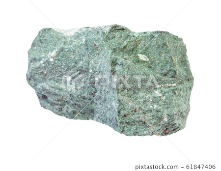raw Tinguaite rock isolated on white raw Tinguaite rock isolated on white 61847406