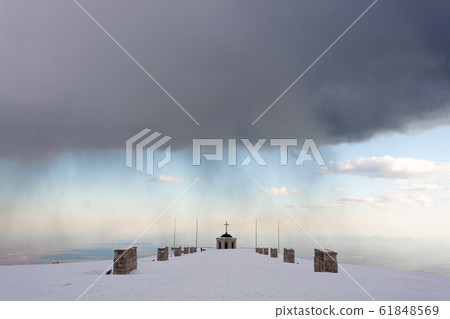 First world war memorial in winter season,Italy First world war memorial in winter season,Italy 61848569