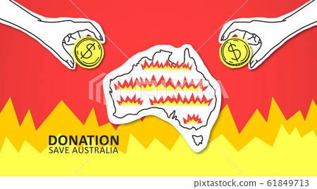 Crowdfunding campaign of collecting money for saving Australia Crowdfunding campaign of collecting money for saving Australia 61849713
