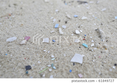來自Am美大島的海洋廢棄物（微型塑料） 61849727