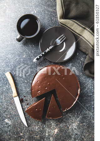 Chocolate brownies cake. Chocolate brownies cake. 61850327