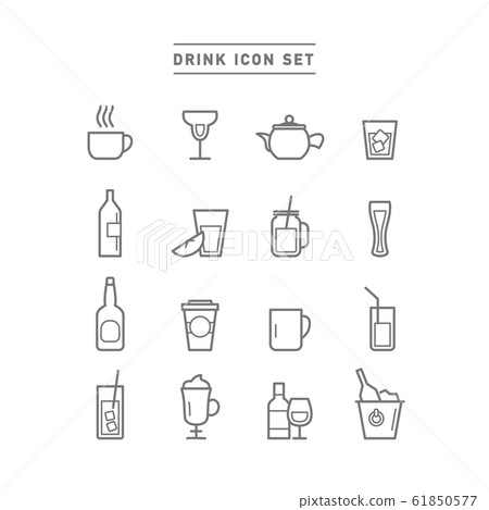 vector, vectors, beverage 61850577