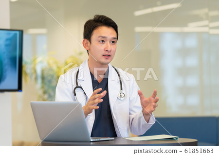 Medical examination doctor hospital counseling image 61851663