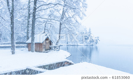 木崎湖(冬季) 木崎湖(冬季) 61853060