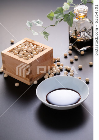 Soy sauce soybean image Soy sauce soybean image 61854501