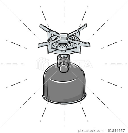 Single gas burner 61854657
