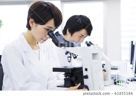 Research microscope science science experiment Research microscope science science experiment 61855184