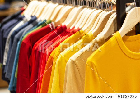 T-Shirt for the man on hangers Fashion Store Style T-Shirt for the man on hangers Fashion Store Style 61857059