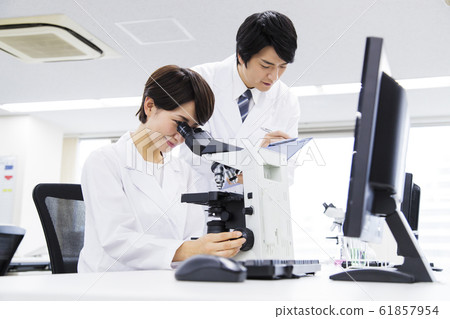 Research microscope science science experiment 61857954