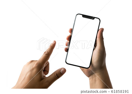 new phone Technology smartphone with blank screen 61858191
