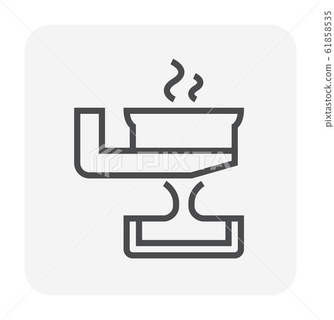 steel production icon steel production icon 61858535