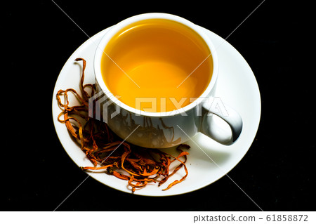 Cordyceps militaris mushroom Cordyceps militaris mushroom 61858872