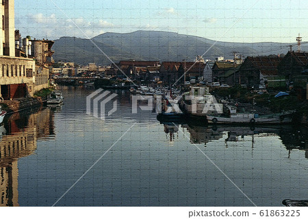 Old photograph / Otaru of the 1950s 61863225