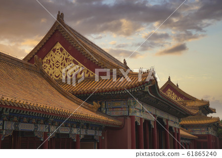 exterior of the Forbidden City in Beijing. exterior of the Forbidden City in Beijing. 61865240