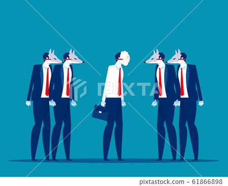 The danger of the business world. Concept new The danger of the business world. Concept new 61866898