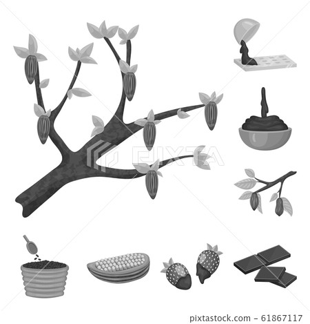 Isolated object of dessert and sweetness logo. Collection of dessert and product vector icon for stock. Isolated object of dessert and sweetness logo. Collection of dessert and product vector icon for stock. 61867117