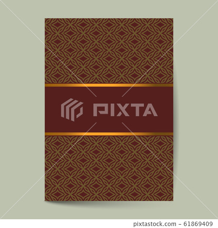 Luxury Premium cover page design for Flyer book 61869409