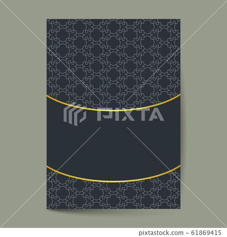 luxury ornate page cover with ornamental pattern luxury ornate page cover with ornamental pattern 61869415