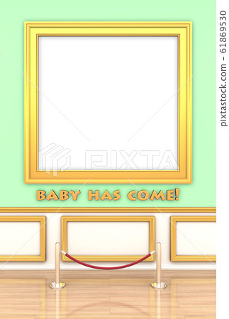 Baby Has Come Report Stock Illustration