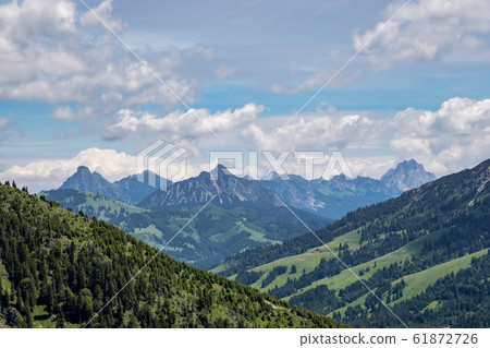 Landscape around Bad Hindelang in Bavaria, Germany 61872726