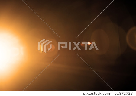 Flash of a distant abstract star. Abstract sun 61872728