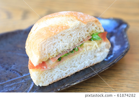 Delicious panini sandwich Delicious panini sandwich 61874282