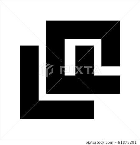LGN, LG, VGN, VG initials geometric logo LGN, LG, VGN, VG initials geometric logo 61875291