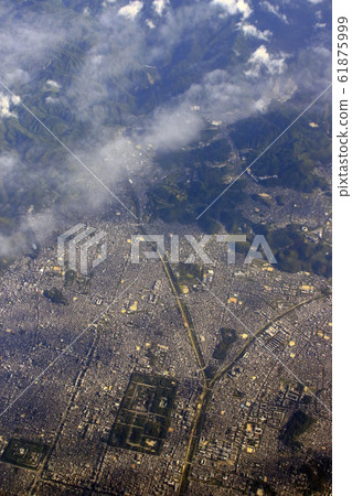 View from above: Kyoto city View from above: Kyoto city 61875999
