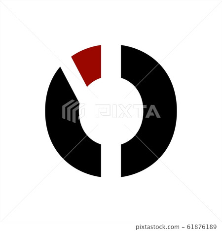 iO, iC, OiC, iCO, iOC initials geometric letter 61876189