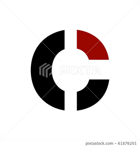 CO, Ci, COi, iOC initials geometric letter company - Stock Illustration ...