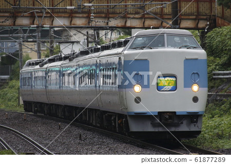 Temporary limited express Azusa: Series 189 (Azusa color) 61877289