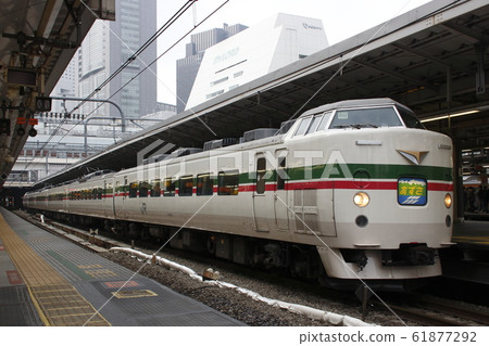 Temporary limited express Azusa: 189 series (upgraded Azusa color) 61877292