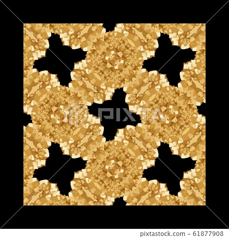 Gold abstract background decoration for Wallpaper and paintings on wall. Modern design gold and black Gold abstract background decoration for Wallpaper and paintings on wall. Modern design gold and black 61877908