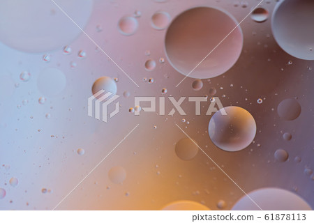 Orange and gray abstract background picture made with oil, water and soap Orange and gray abstract background picture made with oil, water and soap 61878113