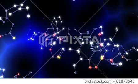Chemical formula molecular structure hexagon science technology 3d illustration background background Chemical formula molecular structure hexagon science technology 3d illustration background background 61878545