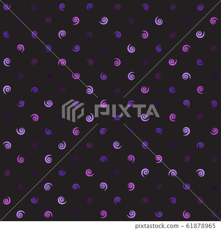 Spiral pattern. Vector seamless background 61878965