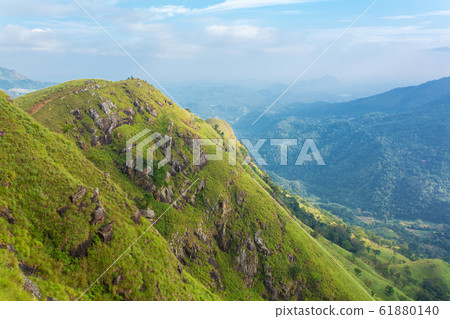 Mountain landscape, green slopes. Beauty of Mountain landscape, green slopes. Beauty of 61880140