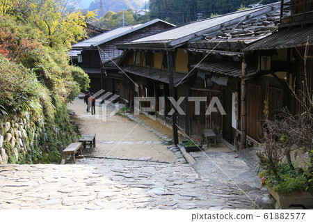 The appearance of Tsumagojuku that left a corner of the old dirt road of Edo 61882577