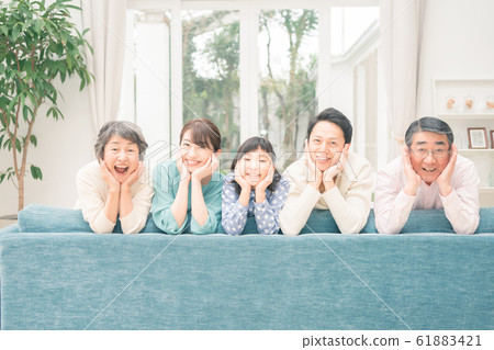 family 60s grandchildren 61883421