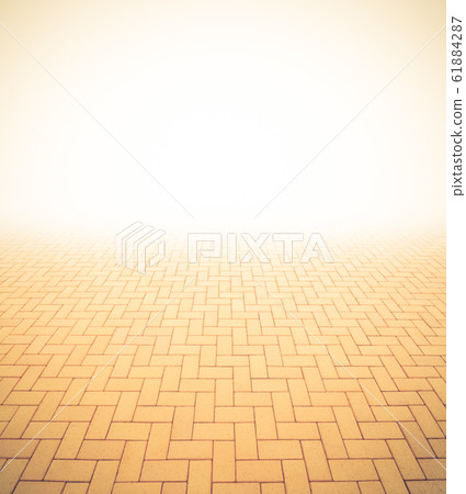 Paver block floor background 61884287