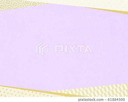Background-Japanese-Japanese-Japanese pattern-Japanese paper-purple 61884300