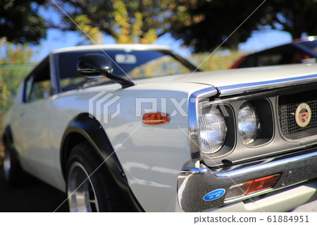 Old domestic car Old domestic car 61884951